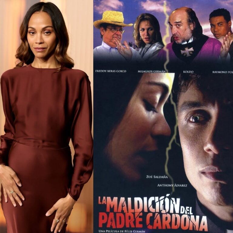 Película dominicana de Zoé Saldaña “La Maldición del Padre Cardona” se presentará en el Festival Fine Arts
