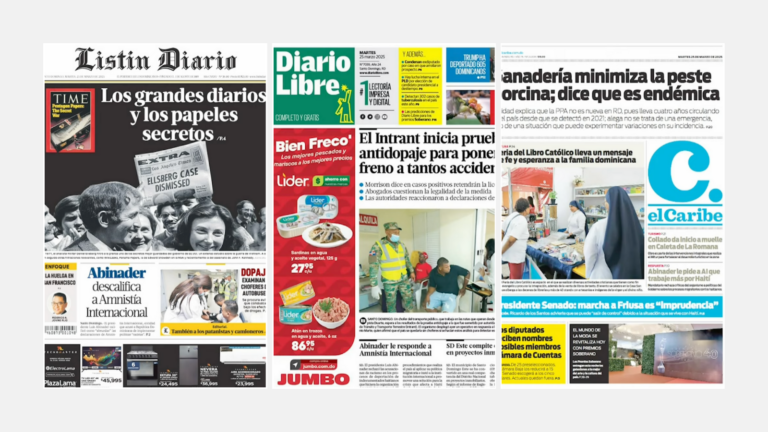 Resumen rápido de los periódicos dominicanos   #FVDigital