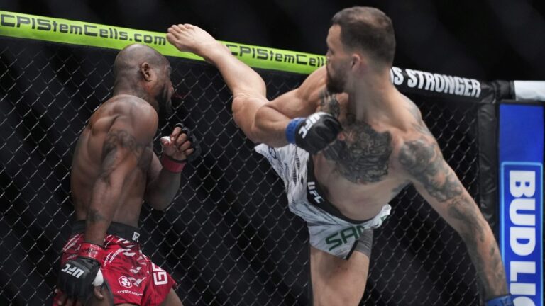 La espectacular patada de Mauricio Ruffy en la UFC 313 es el nocaut del año