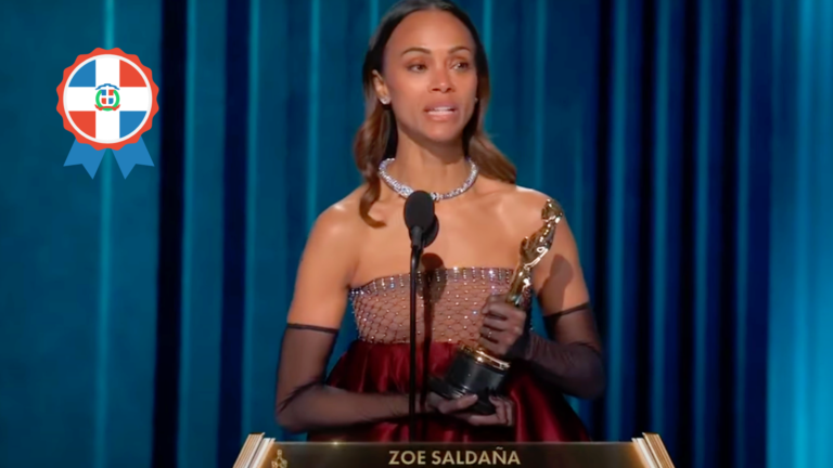 Zoe Saldaña se convierte en la primera actriz de origen dominicano en ganar un Oscar – #DeInteres   #FVDigital