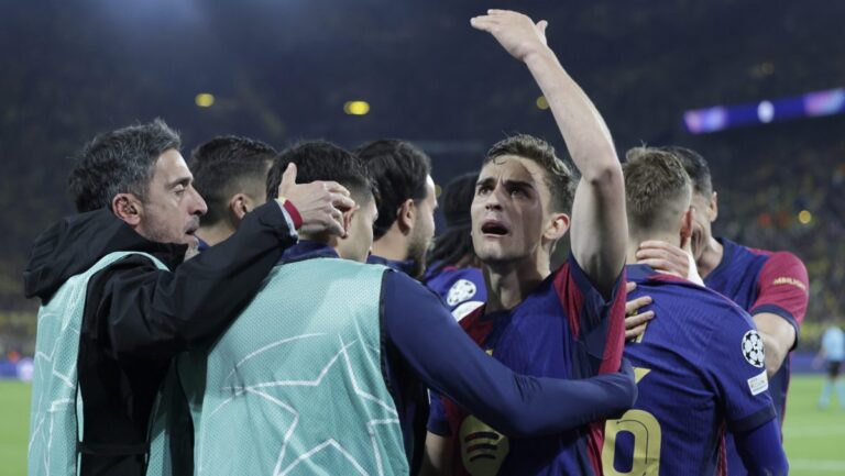 Borussia Dortmund arrolló al FC Barcelona 3-1, pero quedó eliminado de la Champions League