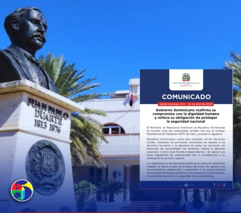 MIREX responde a Haití y reafirma su derecho a controlar la migración