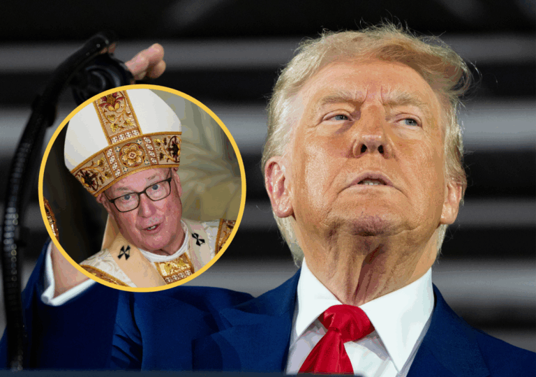 Trump dice que le gustaría ser papa, pero se inclina por Timothy Dolan, cardenal de Nueva York