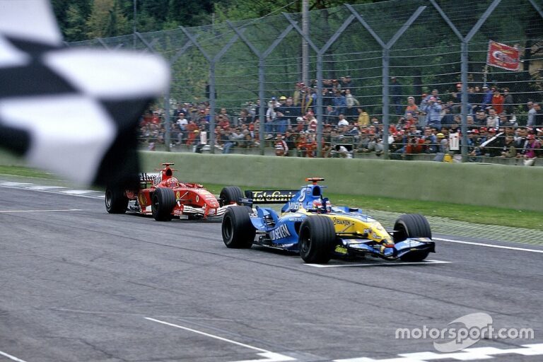 #Deportes: La histórica defensa de Alonso ante Schumacher en Imola 2005 #F1