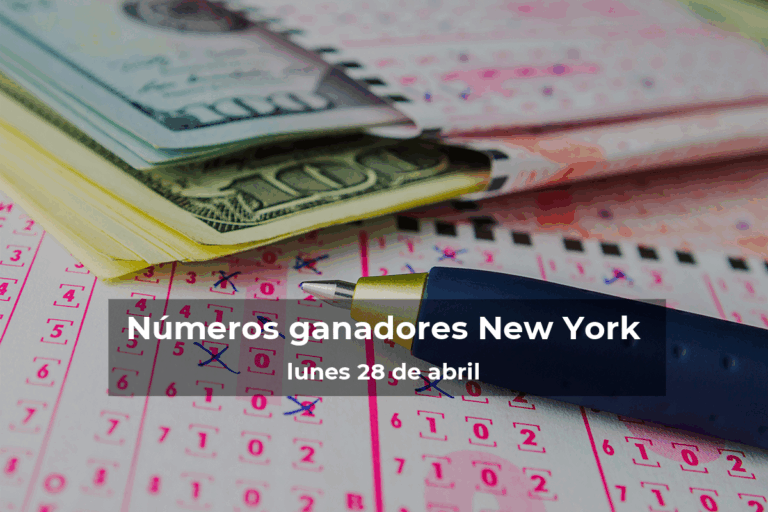 Lotería de Nueva York en vivo: resultados y ganadores del lunes 28 de abril de 2025