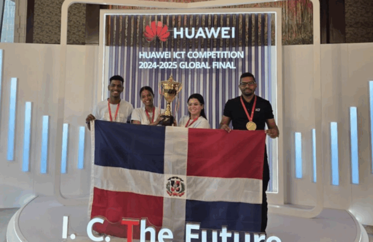 RD logra tercer lugar mundial en la Huawei ICT Global Competition – #DeInteres   #FVDigital