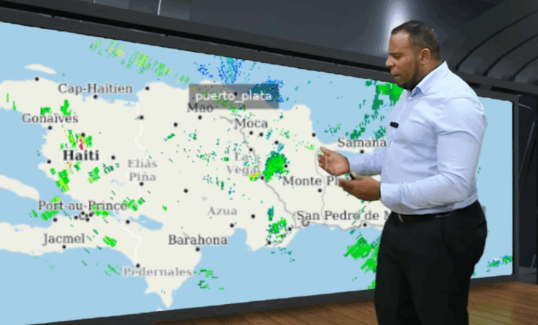 Aguaceros regresan al Cibao este viernes   #FVDigital