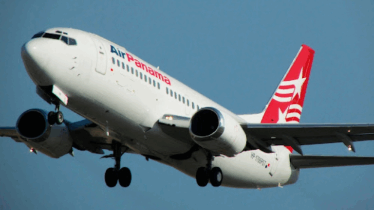 Avión de Air Panamá se sale de la pista en Isla Colón sin dejar heridos #FVDigital #FelixVictorino