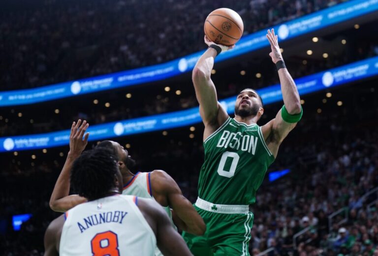 Celtics aplastan 115-93 a los Knicks y se acercan 2-1 en las semifinales del Este #FVDigital