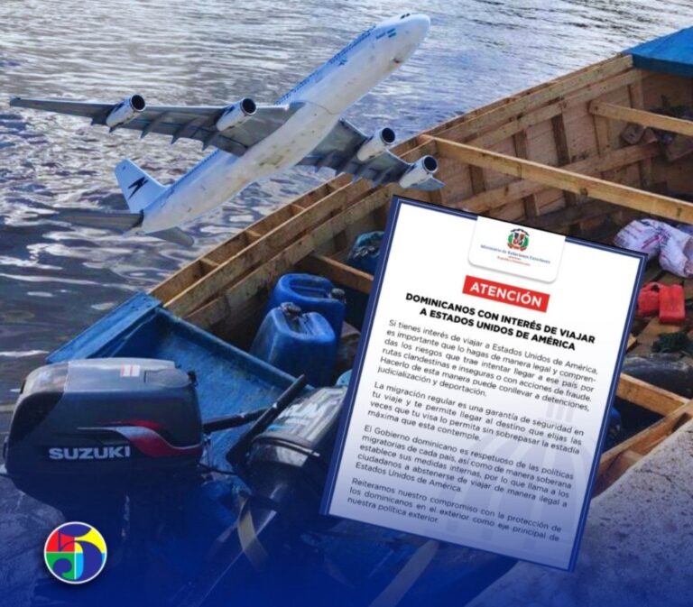 RD pide a ciudadanos no arriesgarse con viajes ilegales a EE.UU.