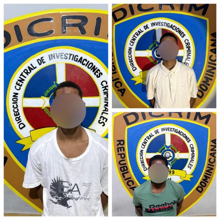 Policiales: Policía Nacional apresa a tres hombres para fines de investigación tras ataque a patrulla en Barahona que dejó un agente fallecido