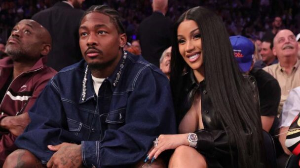 Video de Cardi B y Stefon Diggs en juego de la NBA reaviva rumores de romance