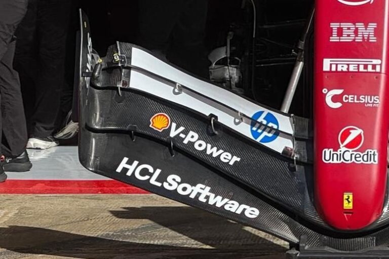 Ferrari innova con su nuevo alerón delantero “antiflexión” para España #F1 #FVDigital