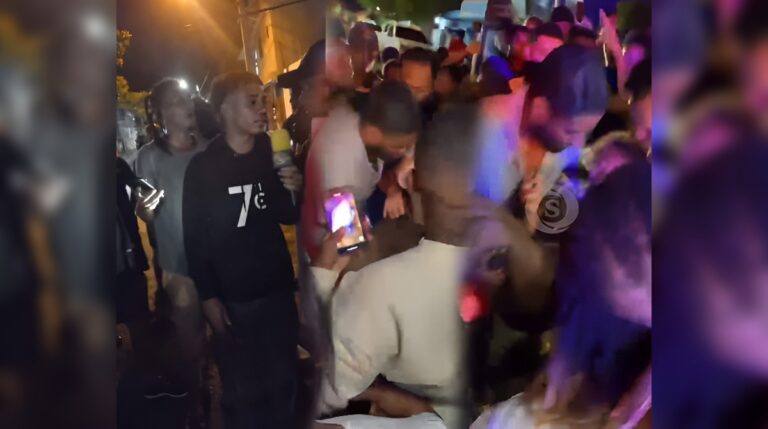 Niña es rescatada con vida tras caer en alcantarilla en San Cristóbal #FVDigital #FelixVictorino