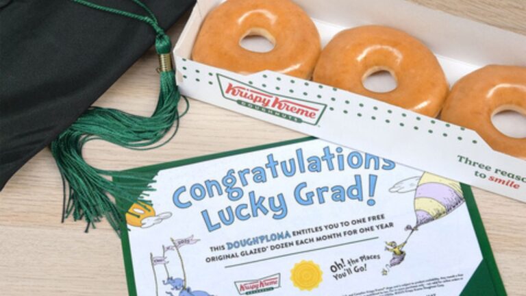 Krispy Kreme premia a los graduandos con donas gratis: solo el 28 de mayo