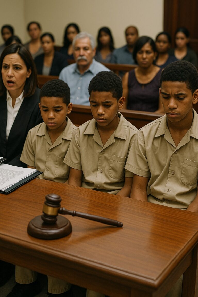 Más de 9 mil menores fueron sometidos ante la justicia entre 2017 y 2023