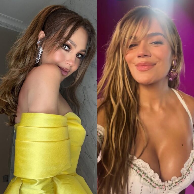 Thalía a Karol G: “Tú también me inspiras con tu fuerza y ese corazón gigante que dejas en todo lo que haces”