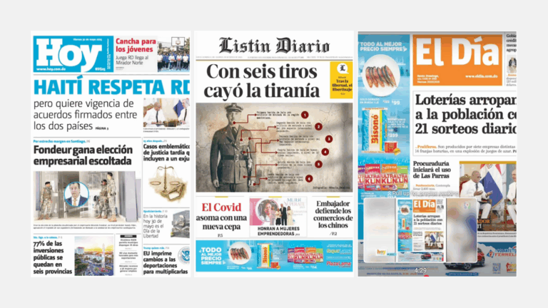 Resumen rápido de los periódicos dominicanos   #FVDigital