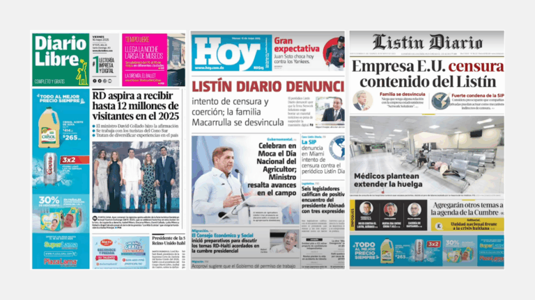 Resumen rápido de los periódicos dominicanos   #FVDigital