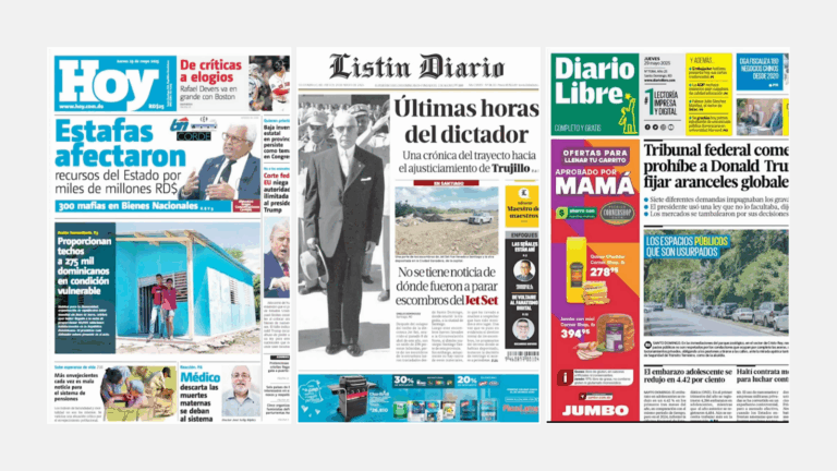 Resumen rápido de los periódicos dominicanos   #FVDigital