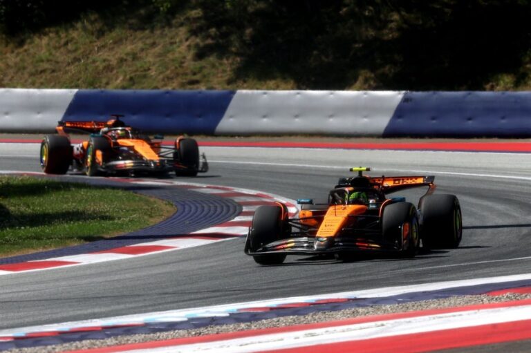 Norris resiste ante Piastri en Austria con KO de Verstappen; Alonso remonta #F1 #FVDigital