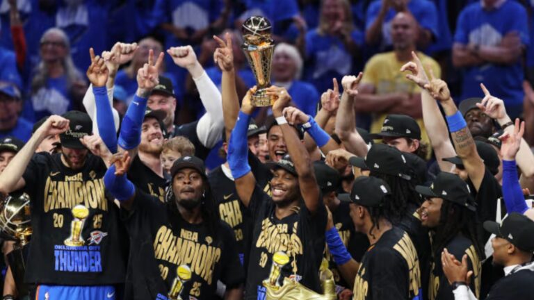 Oklahoma City Thunder se corona campeón de la NBA 2025