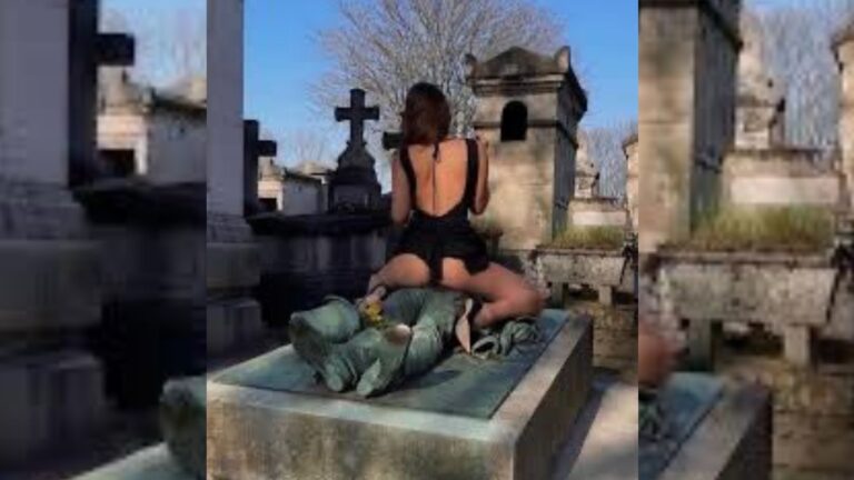 Frotar el pene de una estatua para la fertilidad y amor