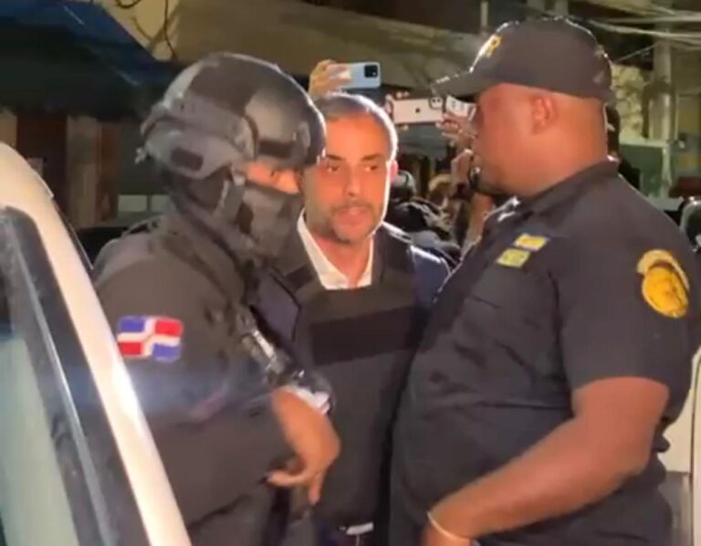 Antonio Espaillat es trasladado a Ciudad Nueva en espera de medida de coerción