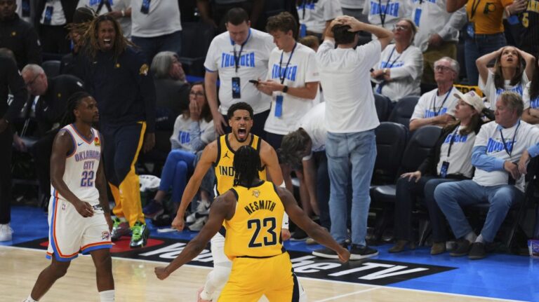 Pacers de Indiana arrancan el corazón de su rival otra vez y toman ventaja en las Finales NBA #FVDigital