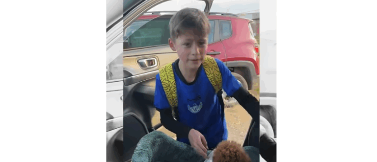 #Salud: La tierna reacción de un niño al recibir un perrito como regalo (VIDEO)