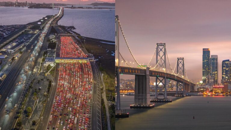 El puente de la Bahía de Oakland-San Francisco mueve 2 millones de dólares diarios en peajes