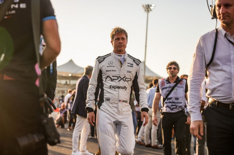 Brad Pitt reflexiona sobre su debut con un F1 de McLaren en COTA #F1 #FVDigital