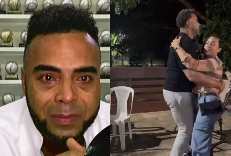 Nelson Cruz rompe en llanto