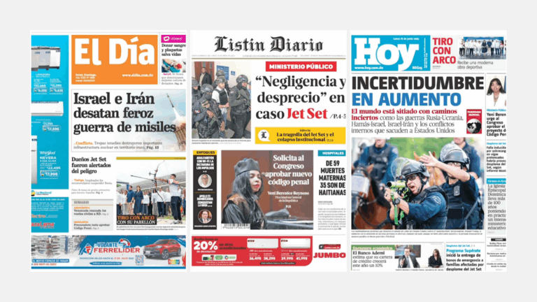 Resumen rápido de los periódicos dominicanos   #FVDigital