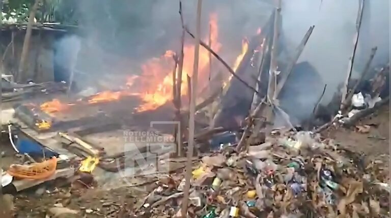 Vivienda queda destruida tras incendio en sector Las Carmelitas, La Vega #FVDigital #FelixVictorino