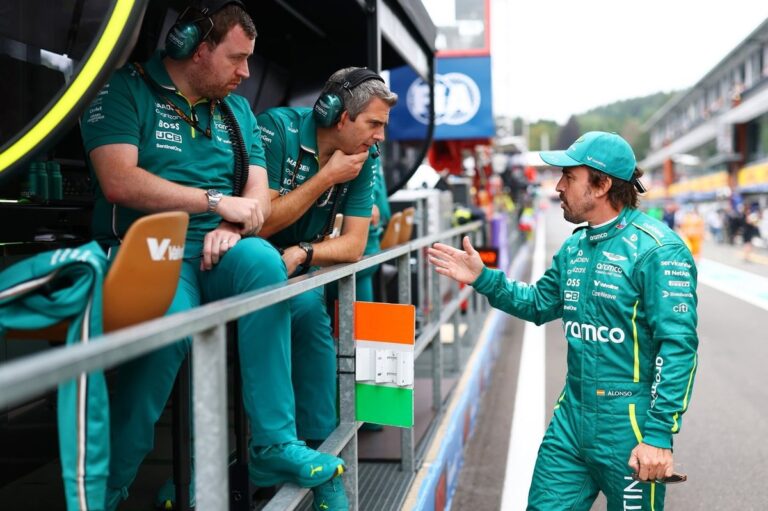 “Preferiría estar top 5 en seco que salir último en mojado” #F1 #FVDigital