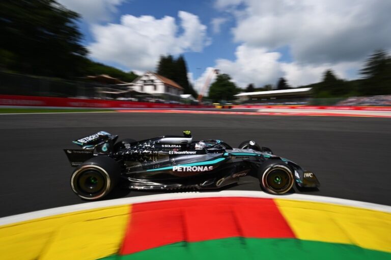 Antonelli, en crisis de confianza tras caer en la Q1; saldrá desde el pitlane en Spa #F1 #FVDigital