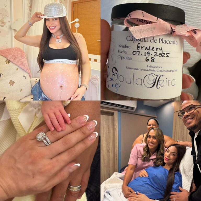 La Materialista confiesa que se está tomando su placenta: “fue una buena decisión”