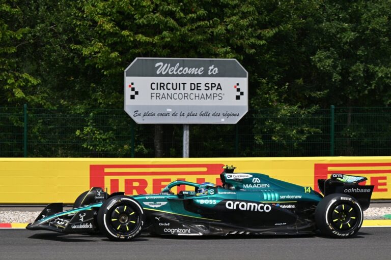 Alonso, Hamilton y Antonelli saldrán desde el pitlane en Spa F1 #F1 #FVDigital