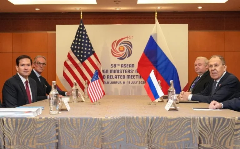 Marco Rubio trata a Lavrov fin de guerra