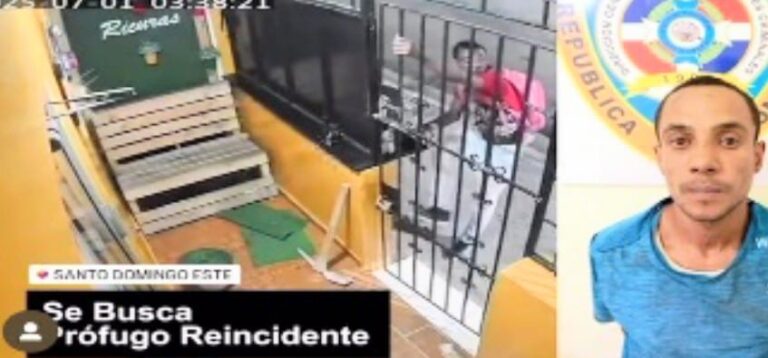 Policiales: Policía Nacional captura a “Maguila”, reincidente antisocial captado robando en dulcería del sector El Rosal, SDE
