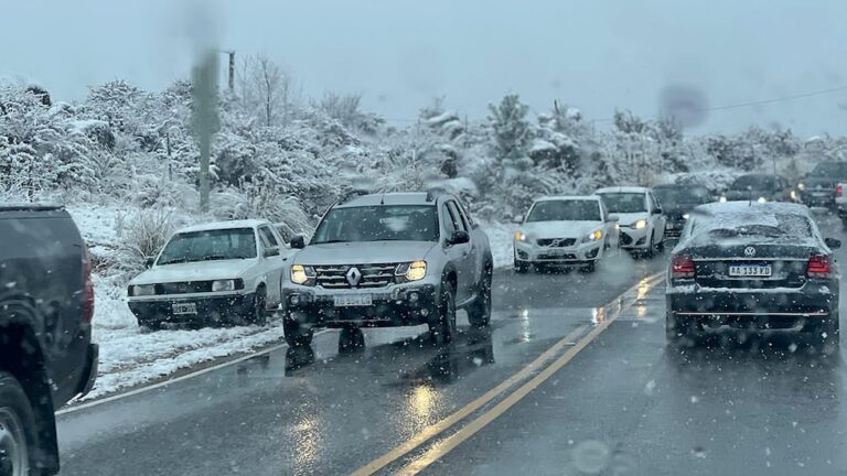Ola de frío histórico en Argentina y Chile