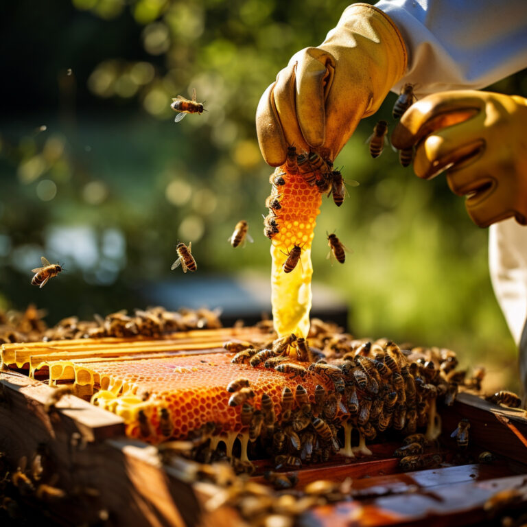 #Salud: ¿Cómo hacen miel las abejas?