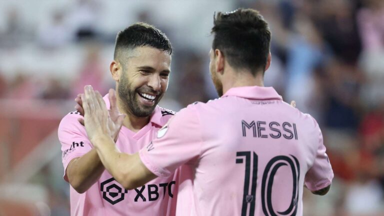 Messi y Jordi Alba suspendidos por ausentarse del Juego de Estrellas de la MLS #FVDigital