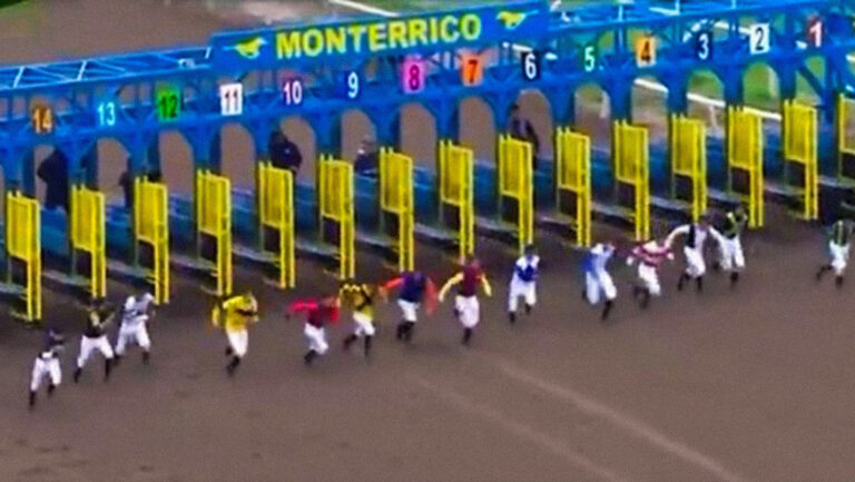 Jinetes compiten sin caballos (viral) – #DeInteres   #FVDigital