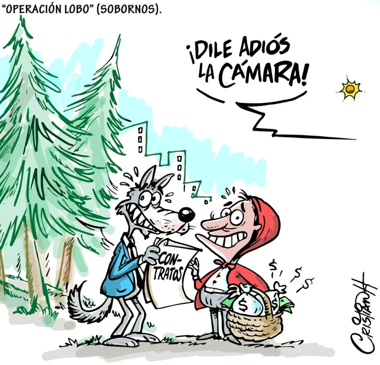 El lobo y Caperucita: ‘Dile adiós a la cámara!’   #FVDigital