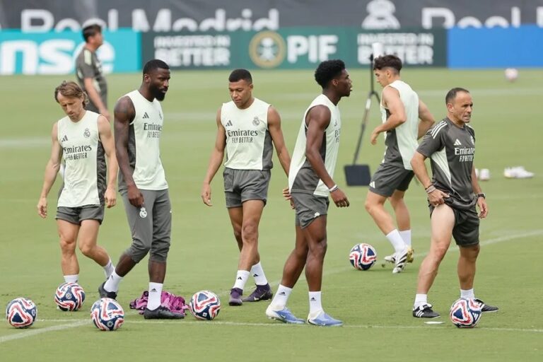 Real Madrid se mide a Juventus esperanzado en el debut de Mbappé en el Mundial de Clubes