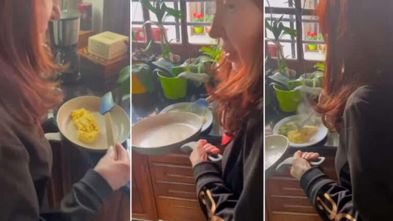 Desde prisión domiciliaria, Cristina habla de salud, desayuno y política