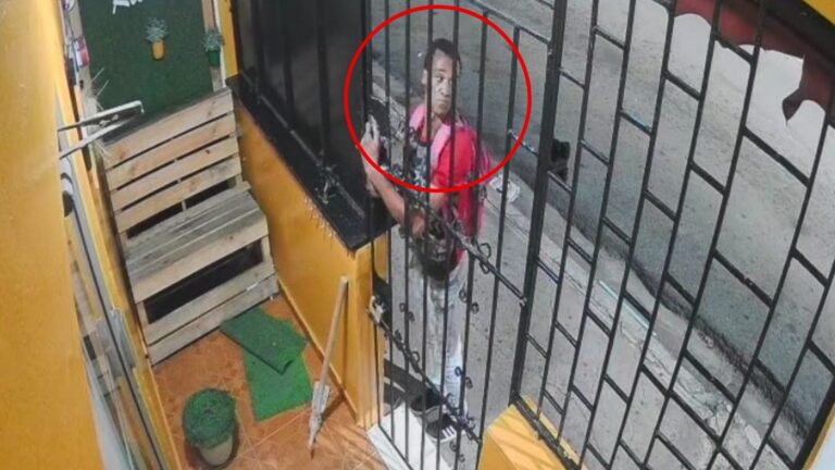 Hombre penetra por tercera vez en dulcería en Alma Rosa