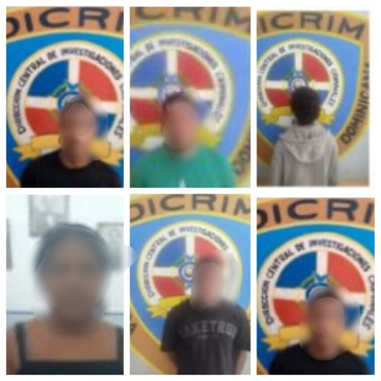 Policiales: Policía Nacional detiene cinco personas por drogas, violencia y otros delitos durante operativos en Barahona